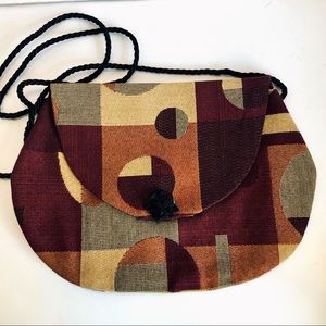 Handmade Larger Crossbody Boho Hip Bag/Purse, New, Shoulder Bag, 11 1/4”x7 1/2”